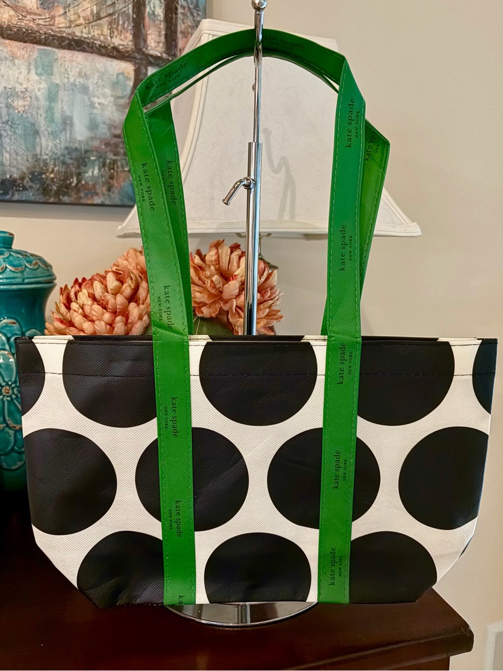 New kate spade reusable shopping tote